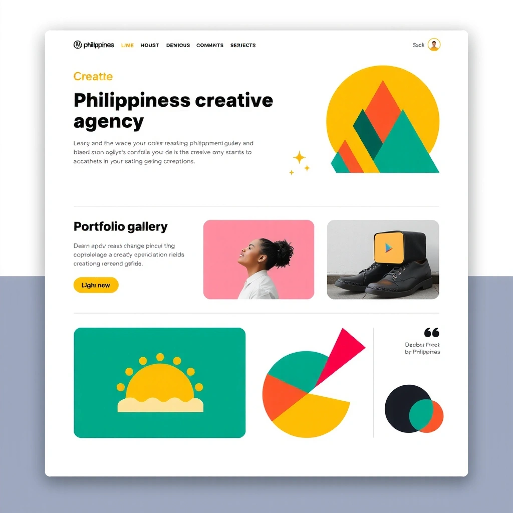 Creative Agency Portfolio Website