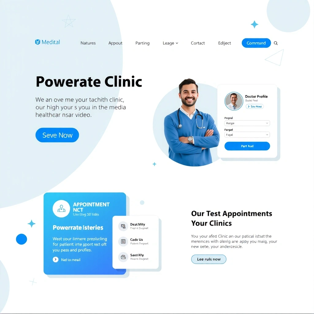Healthcare Clinic Website Design